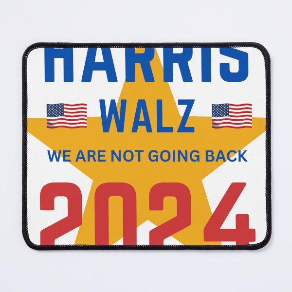 Item preview, HARRIS WALZ WE ARE NOT GOING BACK 2024 ELECTION designed and sold by KaizenGraphics.