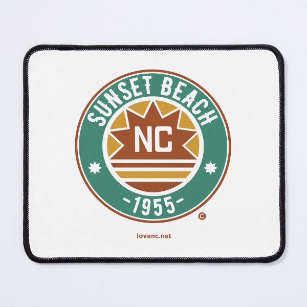 Item preview, Sunset Beach NC 1955 designed and sold by LoveNC.