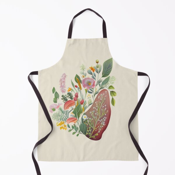 Item preview, Floral Anatomical Liver designed and sold by darkskydelights.