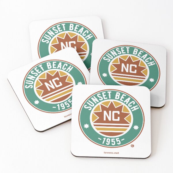 Item preview, Sunset Beach NC 1955 designed and sold by LoveNC.