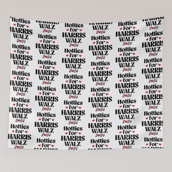 Item preview, Hotties for Harris Walz designed and sold by partyfarty.