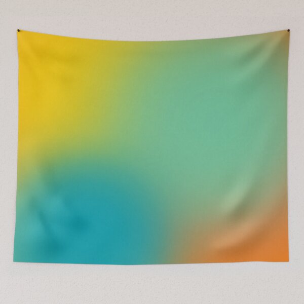 Item preview, Cool Rainbow Multicolor Grain Shaded Tones Gradient Mist  designed and sold by EvergreenMotifs.