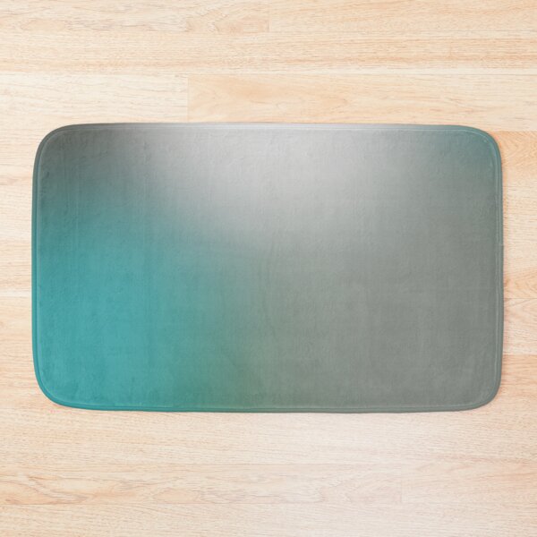 Item preview, Grey & Teal Multicolor Grain Shaded Tones Gradient Mist designed and sold by EvergreenMotifs.