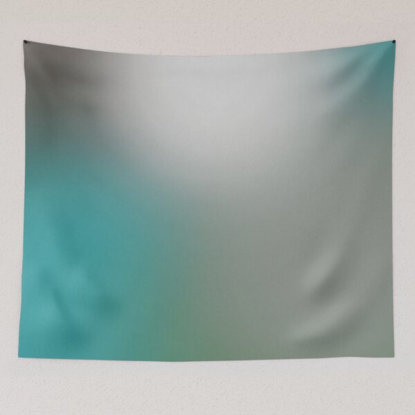 Item preview, Grey & Teal Multicolor Grain Shaded Tones Gradient Mist designed and sold by EvergreenMotifs.