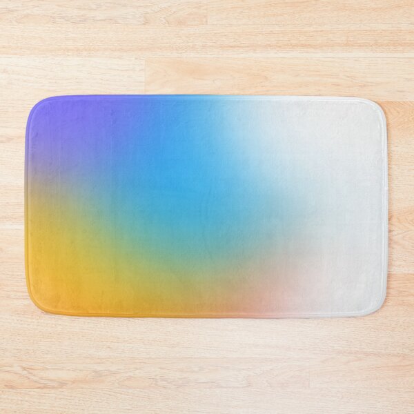 Artikelvorschau, Weißer Regenbogen, mehrfarbige Körnung, schattierte Töne, Farbverlauf, Nebel entworfen und verkauft von EvergreenMotifs.