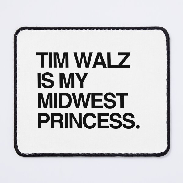 Artikelvorschau, Tim Walz ist meine Prinzessin aus dem Mittleren Westen entworfen und verkauft von partyfarty.