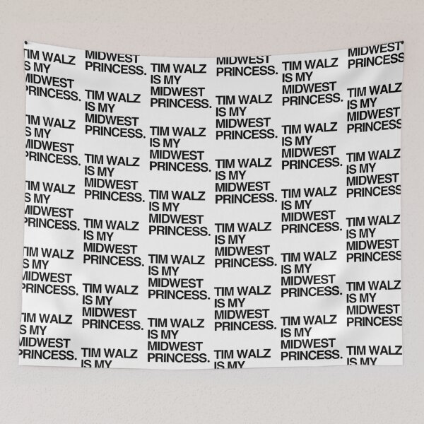 Item preview, Tim Walz is my Midwest Princess designed and sold by partyfarty.