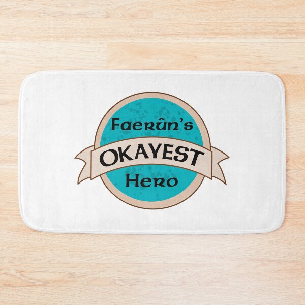 Item preview, Faerǔn’s Okayest Hero designed and sold by OwlbearOasis.