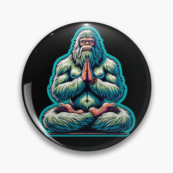 Item preview, Yeti meditando designed and sold by Catherine Harrison.