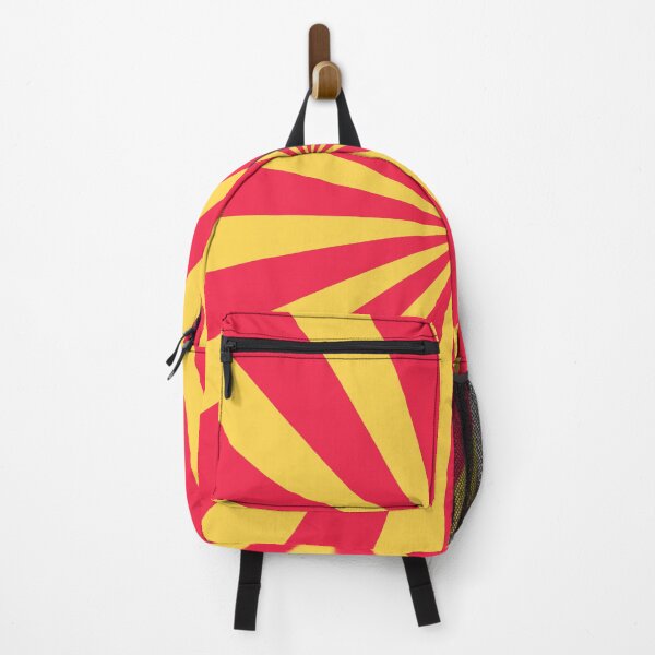 Item preview, Modern psychedelic red and yellow design designed and sold by FrenchTouch77.