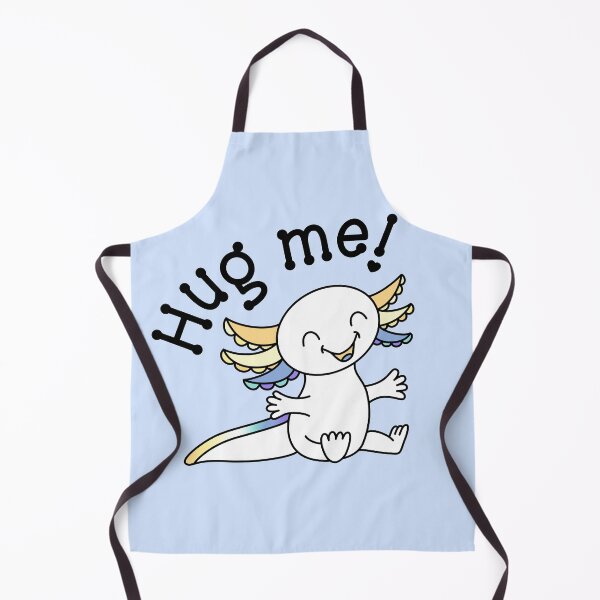 Item preview, Hug me! Cute Axolotl in Genderfaun Pride colors designed and sold by JoyfulJen.