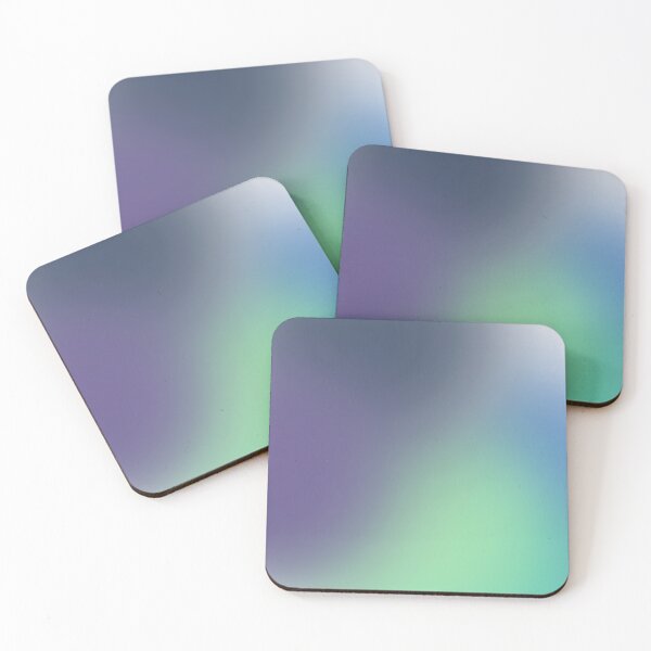Item preview, Cool Palette Multicolor Grain Shaded Tones Gradient Mist designed and sold by EvergreenMotifs.