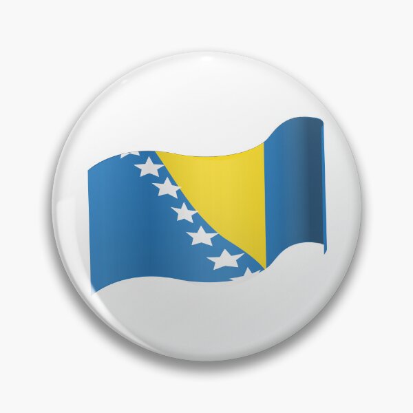 Item preview, Bosnia Flag designed and sold by HarveyHandcraftsandDesigns.