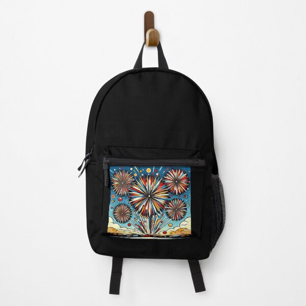 Item preview, Fireworks Pop Art Style designed and sold by artofuniverse.