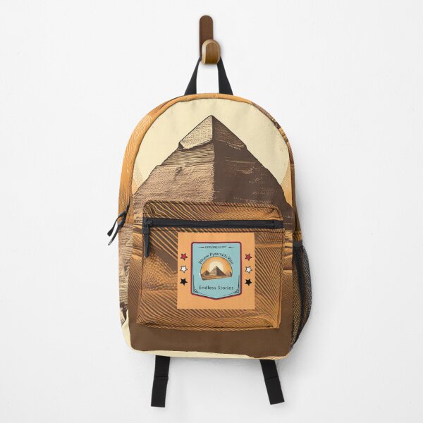Item preview, Explore travel design with illustration of Sunset Over the Pyramids . designed and sold by HEMRO.