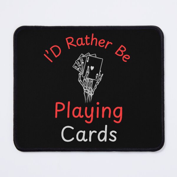 Item preview, Shuffle Up: I'd Rather Be Playing Cards designed and sold by CraftyrCreator.