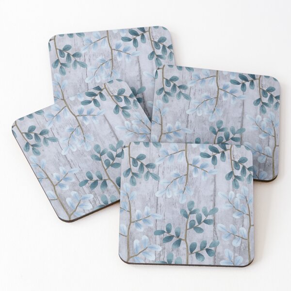 Item preview, Watercolor Leaves on Branches  designed and sold by WhiteSoftPetals.