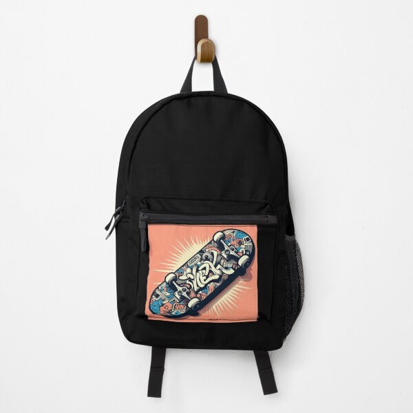 Item preview, Retro Skateboard Pop Art Style designed and sold by artofuniverse.
