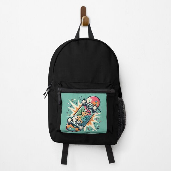 Item preview, Retro Skateboard Pop Art Style designed and sold by artofuniverse.