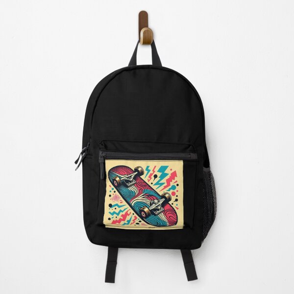 Item preview, Retro Skateboard Pop Art Style designed and sold by artofuniverse.