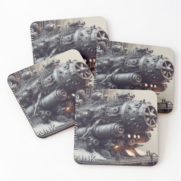 Item preview, Mechanical Leviathan: The Iron Behemoth designed and sold by ZenOfAIarts.
