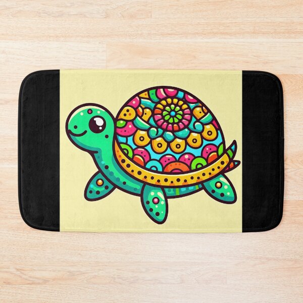 Item preview, Cute Turtle Pop Art Style designed and sold by artofuniverse.