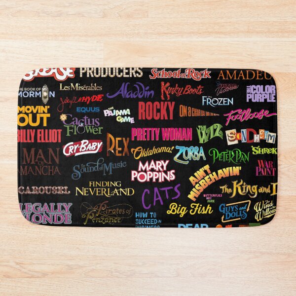 Item preview, Broadway Musicals designed and sold by Montage-Madness.