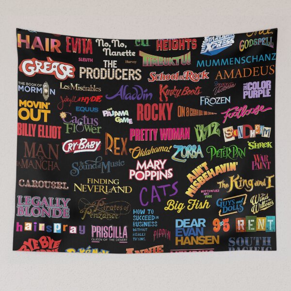 Artikelvorschau, Broadway Musicals entworfen und verkauft von Montage-Madness.
