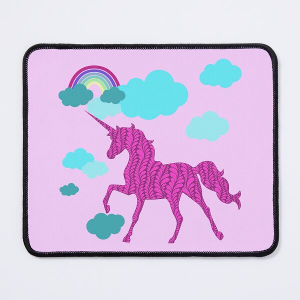 Item preview, Zen Petal Art - Pink Fantasy Unicorn designed and sold by SpeakBoldly.