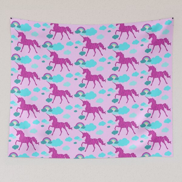 Item preview, Zen Petal Art - Pink Fantasy Unicorn  designed and sold by SpeakBoldly.