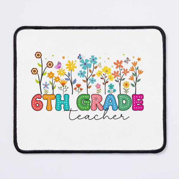 Item preview, 6th Grade Happy Teacher designed and sold by BlissfulPrintz.