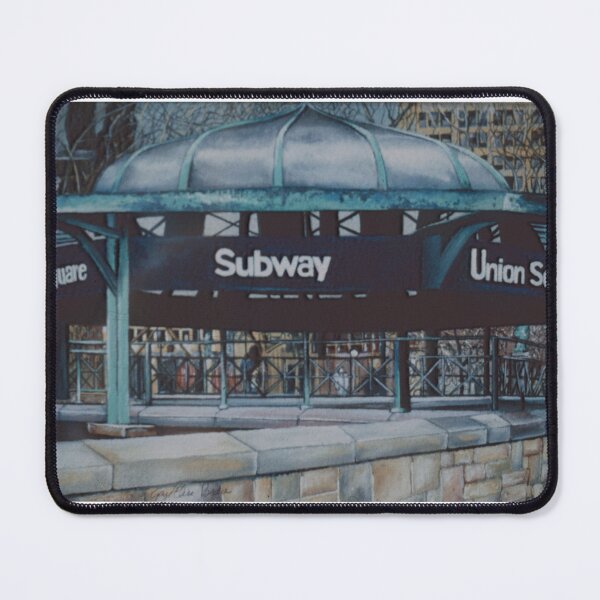 Item preview, Subterranean Blues, New York City designed and sold by Gaye Elise Beda.