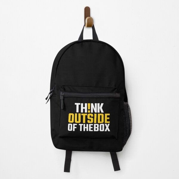 Item preview, Be Smart Think outside the Box, Creative Print Typography, designed and sold by Design Etstore.