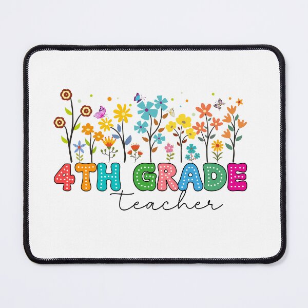 Item preview, 4th Grade Happy Teacher designed and sold by BlissfulPrintz.