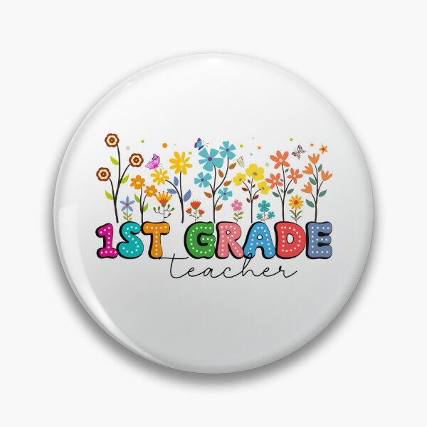 Item preview, 1st Grade Happy Teacher designed and sold by BlissfulPrintz.