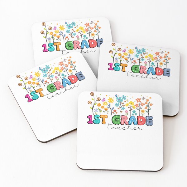 Item preview, 1st Grade Happy Teacher designed and sold by BlissfulPrintz.