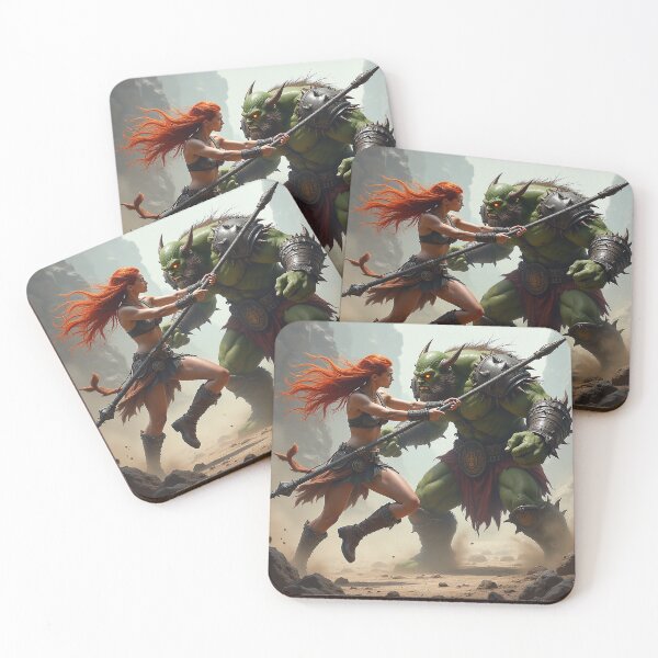 Item preview, Red Fury Against Green Might designed and sold by TeddVentures.