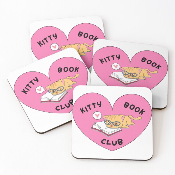 Item preview, Kitty Book Club designed and sold by weedaisy.
