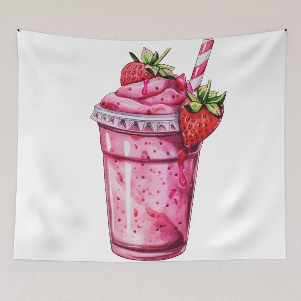 Item preview, strawberry smoothie designed and sold by t-shirtsquad.