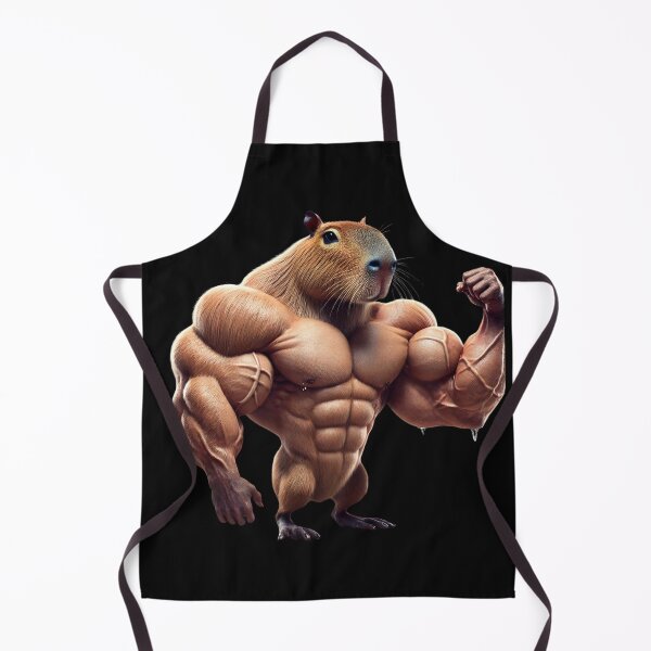 Item preview, Muscular capybara designed and sold by DebriArte.