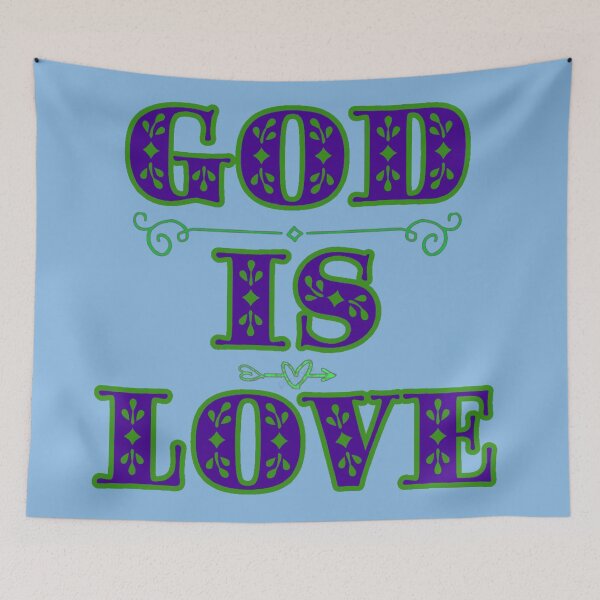 Item preview, God is love designed and sold by Roxburylane.