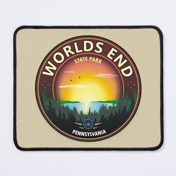 Item preview, Worlds End State Park Pennsylvania nature landscape designed and sold by studioss76.