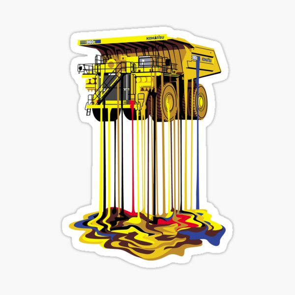 Item preview, Burning Dump Truck designed and sold by damnoverload.