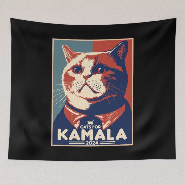 Artikelvorschau, Harris Walz 2024 - Politisch perfekte Katzen für Kamala Harris Tim Walz entworfen und verkauft von vestalshop.