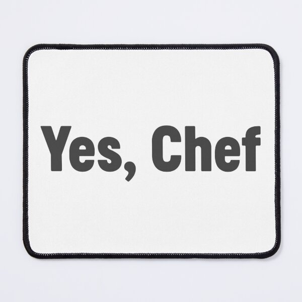 Item preview, Yes Chef Restaurant Worker Waiter Cook Baker Cooking Staff designed and sold by farhanhafeez.