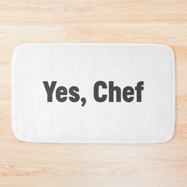 Item preview, Yes Chef Restaurant Worker Waiter Cook Baker Cooking Staff designed and sold by farhanhafeez.