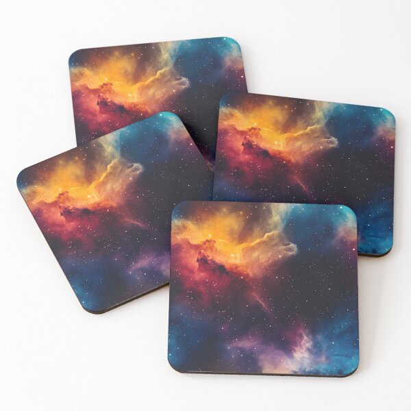 Item preview, Colorful Nebula Pattern designed and sold by purelypatterns.