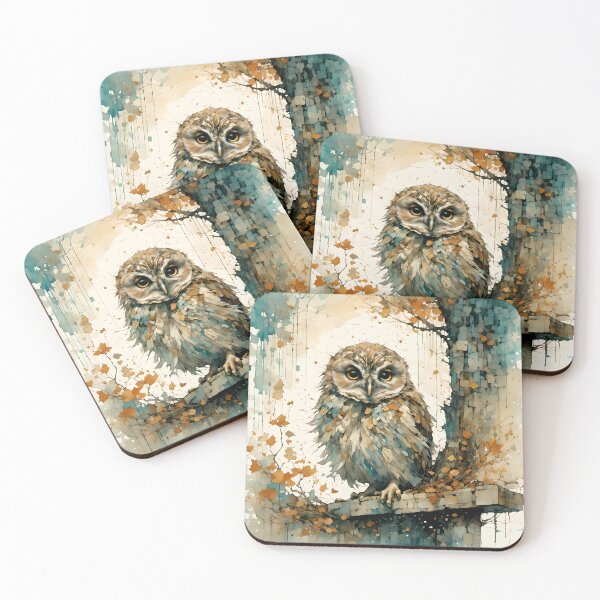 Item preview, Owl on perch  designed and sold by JosieandRose.