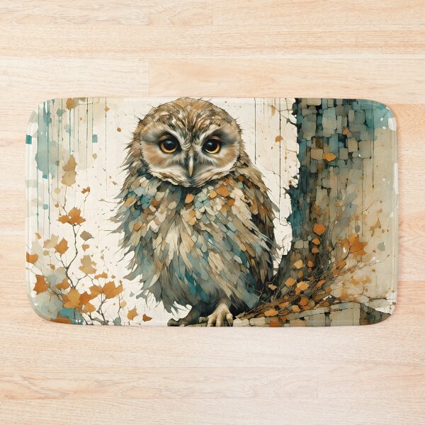 Item preview, Owl on perch  designed and sold by JosieandRose.
