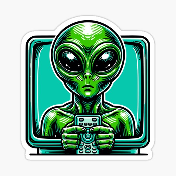 Item preview, Alien TV Control designed and sold by roswellboutique.